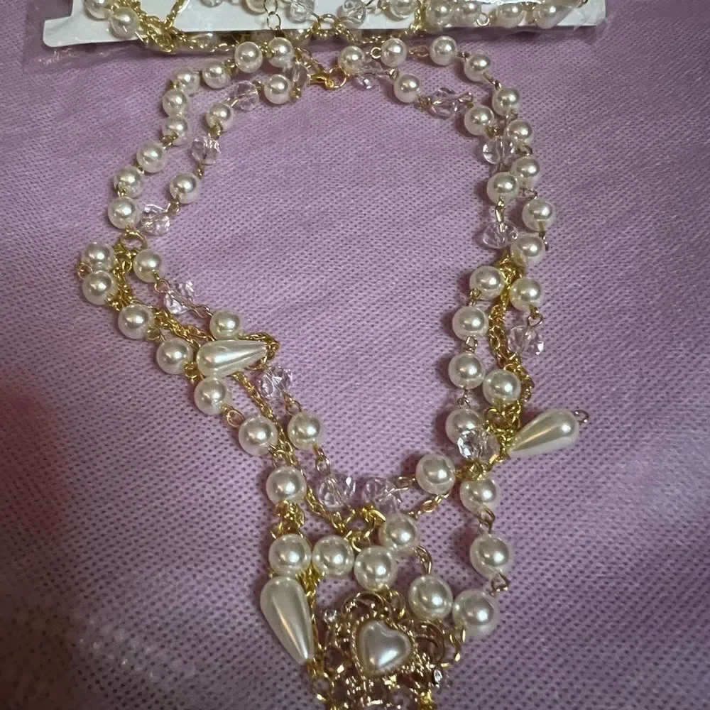 Victorian Gold Plated necklace